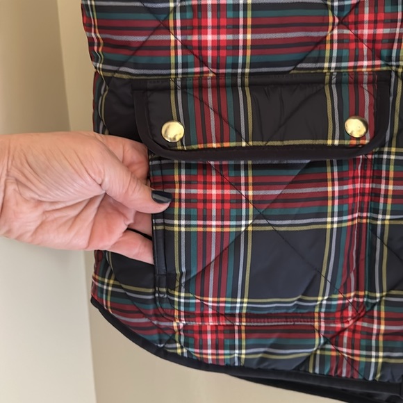 J Crew quilted plaid vest - Picture 9 of 9